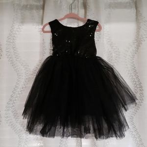 Girls Black Cocktail dress